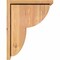 Ekena Millwork Crestline Smooth Corbel w/Backplate, Western Red Cedar, 7 1/2"W x 14"D x 18"H COR08X14X18CRE01SWR - alternate 2